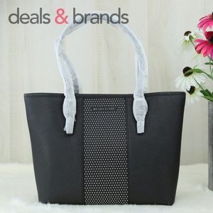 NWT MICHAEL KORS Jet Set Travel Micro Stud Tote